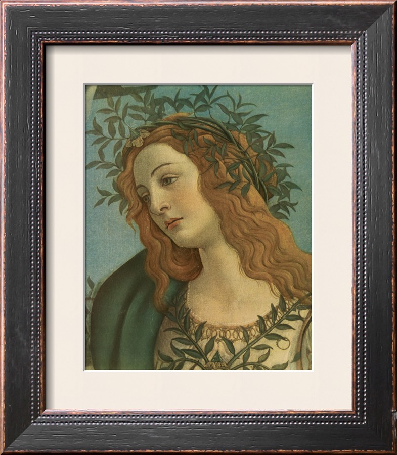 Minerva Detail - Sandro Botticelli painting on canvas